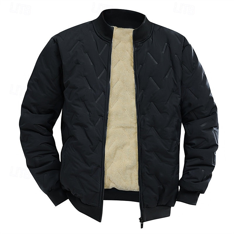 Douglas | Teksturowana pikowana kurtka typu bomber 3