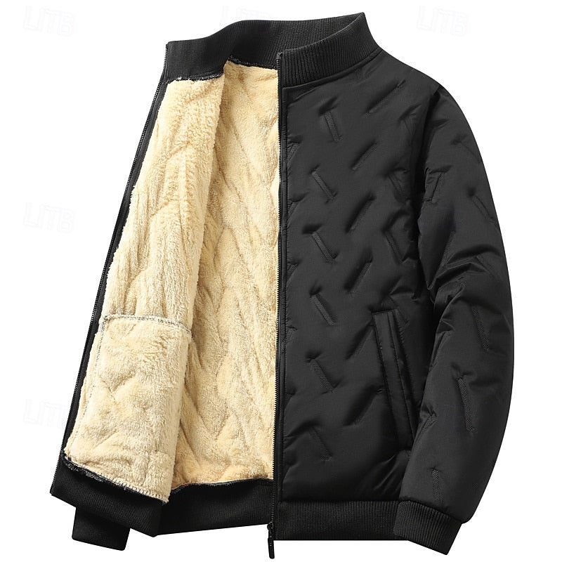 Douglas | Teksturowana pikowana kurtka typu bomber 4