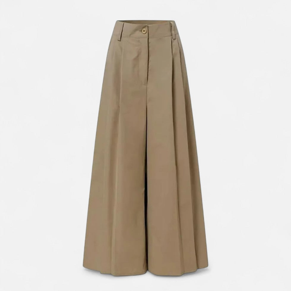 Zara Elegance Pants | Wide Leg, High Waist, Lightweight 3