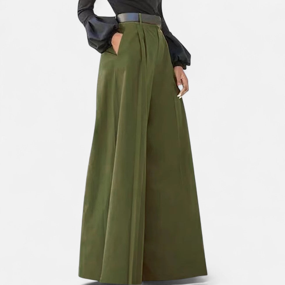 Zara Elegance Pants | Wide Leg, High Waist, Lightweight 7