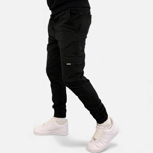 Zwei Jogger Pants | Lekki Materiał, Praktyczne Kieszenie, Męskie Spodnie Joggery 1